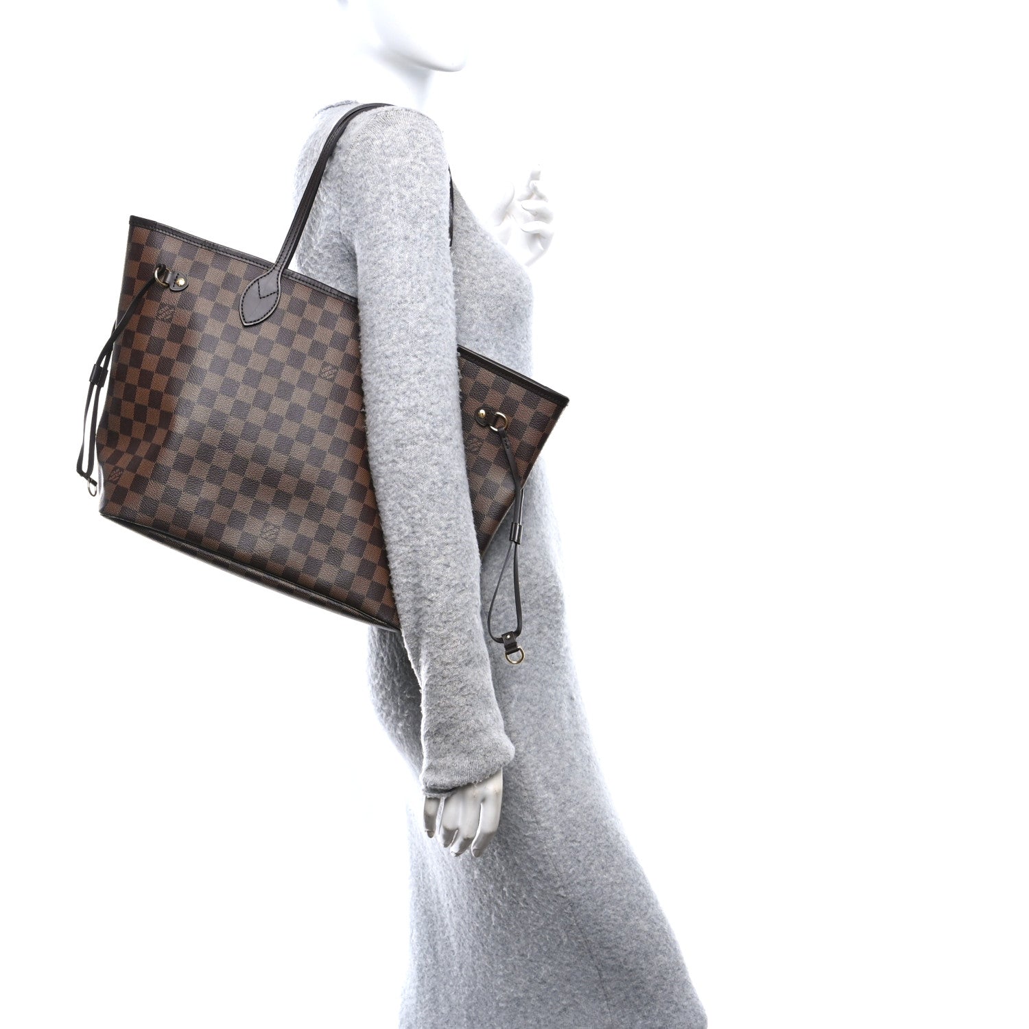 Louis Vuitton Damier Ebene Neo Neverfull MM 2 of 9