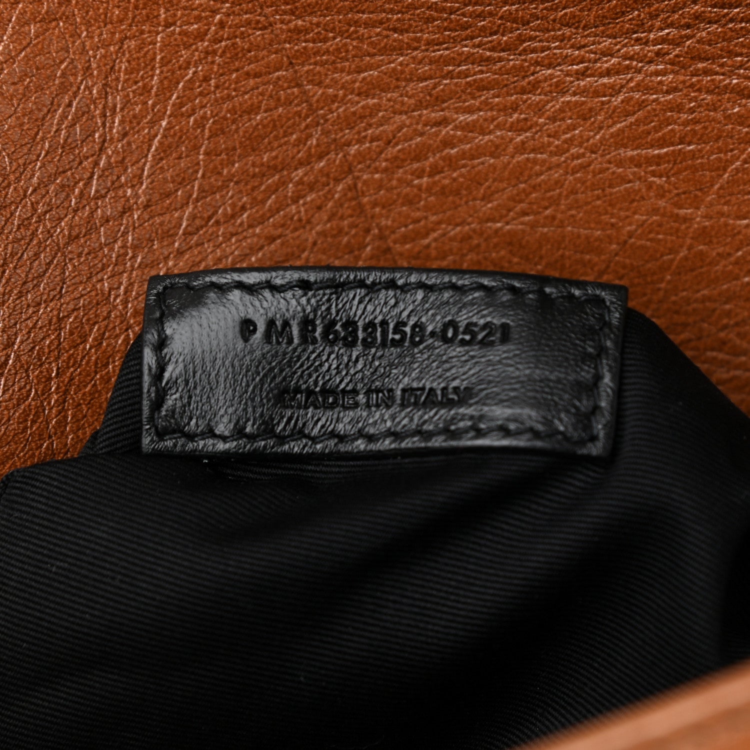 Saint Laurent Crinkled Calfskin Matelasse Monogram Medium Niki Chain Satchel Caramel 7 of 12
