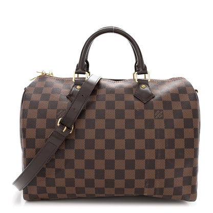 Louis Vuitton Damier Ebene Speedy Bandouliere 30 1 of 13