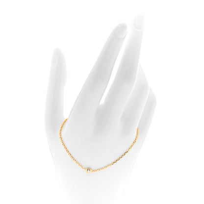 Cartier 18K Yellow Gold Diamond SM D'Amour Bracelet 2 of 4