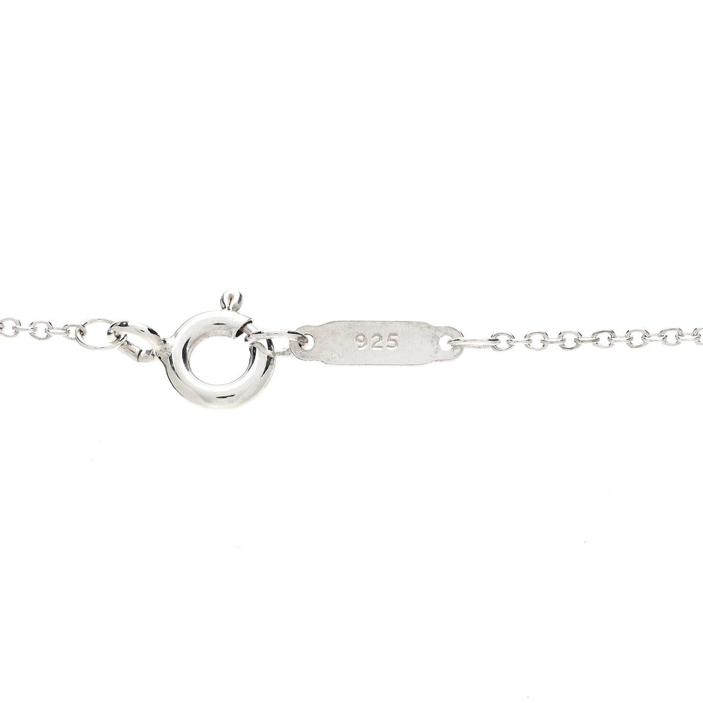 Sterling Silver 1837 Interlocking Circles Pendant Necklace