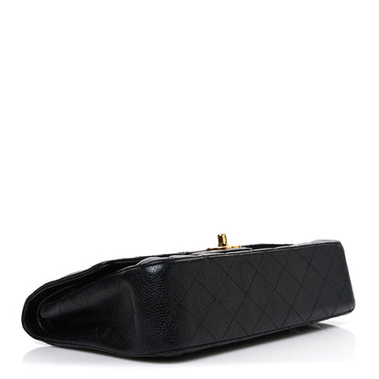 Chanel Caviar Quilted Medium Double Flap Black 3 of 9