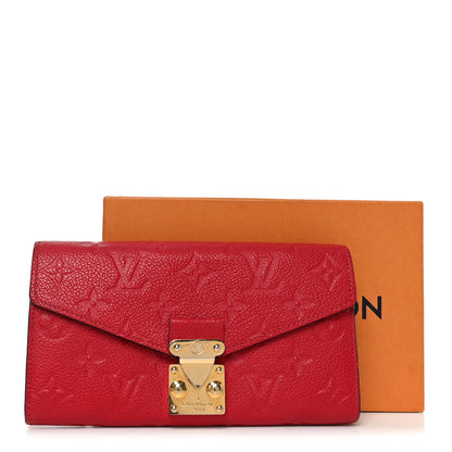Louis Vuitton Empreinte Metis Wallet Scarlet 7 of 7