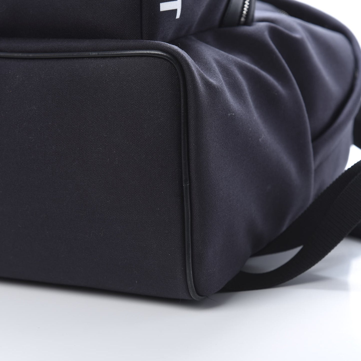 Canvas Logo City Backpack Navy