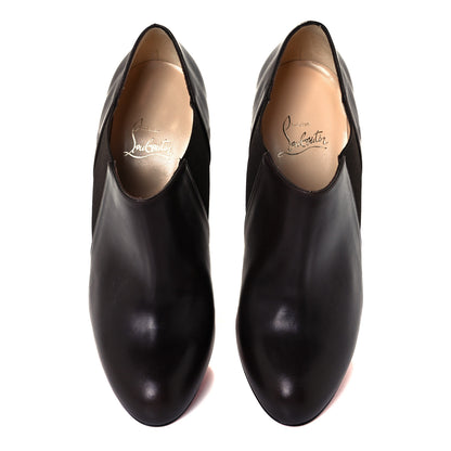 Christian Louboutin Calfskin Lastoto 100 Ankle Boots 38.5 Cacao 5 of 10