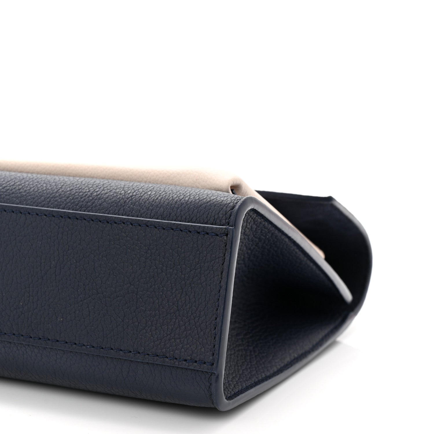 Louis Vuitton Soft Calfskin Mylockme Chain Bag BB Navy 8 of 9