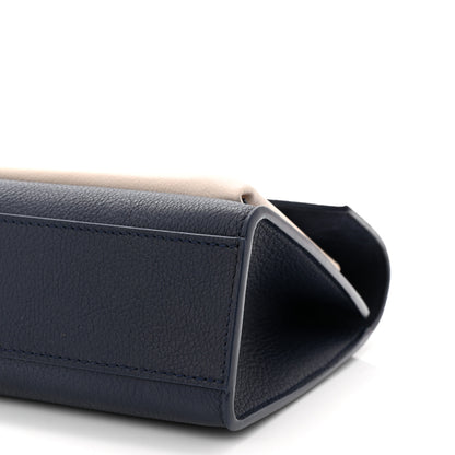 Louis Vuitton Soft Calfskin Mylockme Chain Bag BB Navy 8 of 9