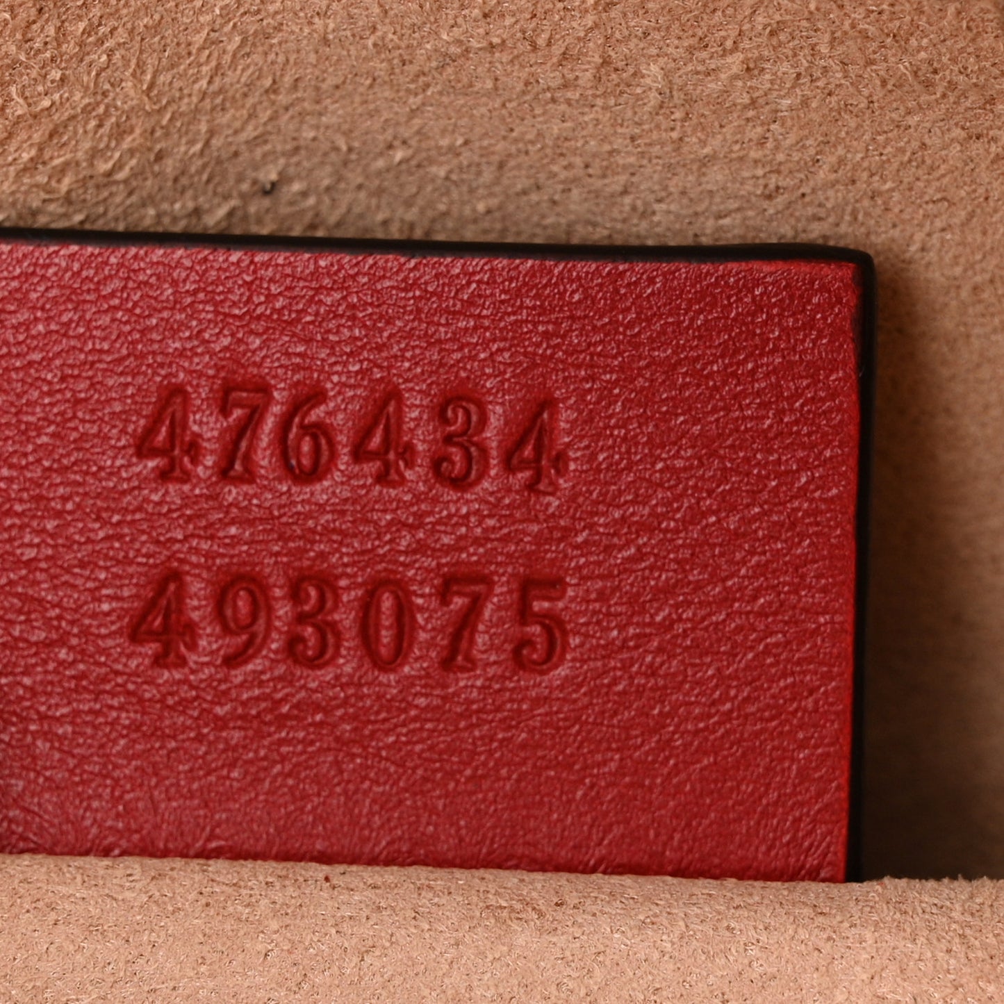 Calfskin Matelasse GG Marmont Belt Bag 95 38 Hibiscus Red