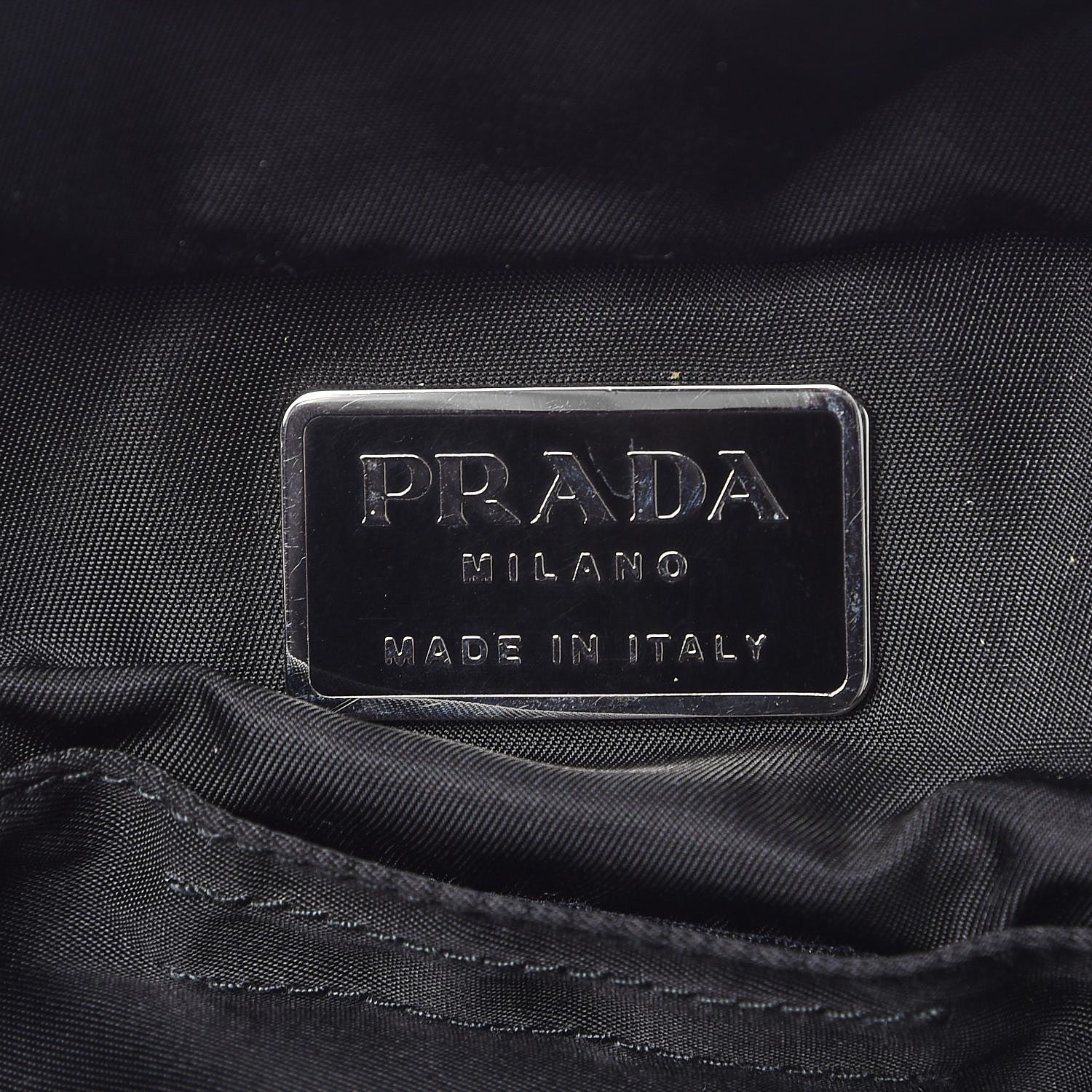 Prada Tessuto Nylon Vela Diaper Bag Black 8 of 21