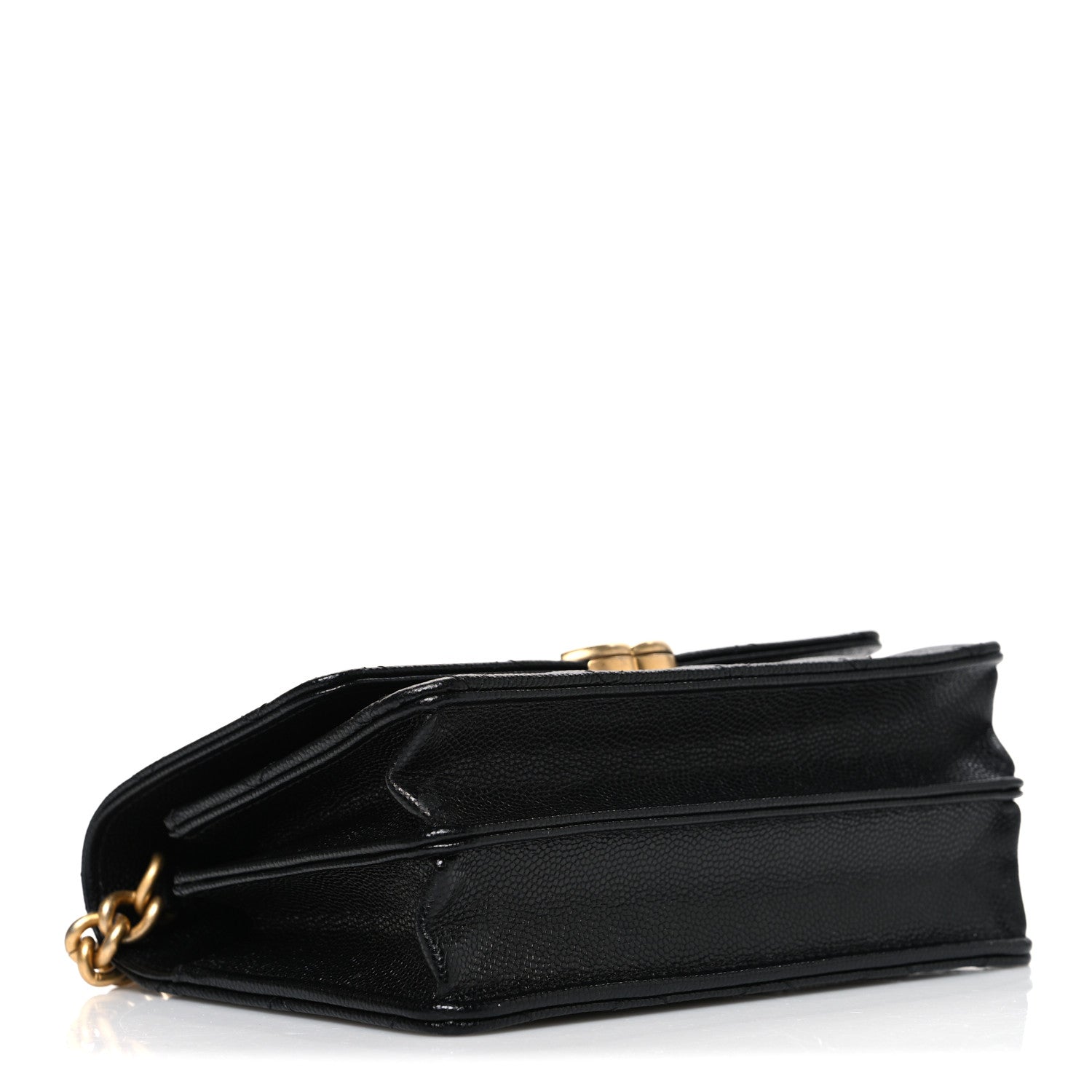 Chanel Caviar Quilted Mini Bracelet On Chain Wallet On Chain WOC Black 4 of 11