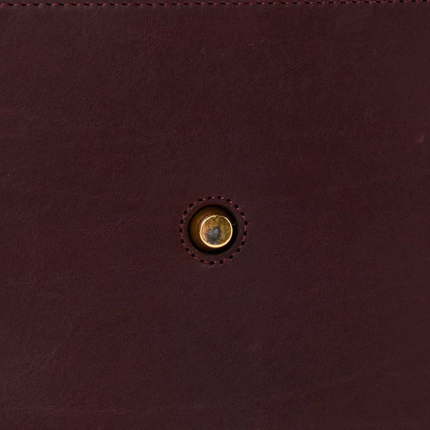 Celine Smooth Calfskin Small Tie Knot Tote Burgundy 15 of 18