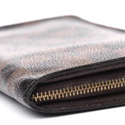 Louis Vuitton Damier Ebene Zippy Compact Wallet 8 of 10