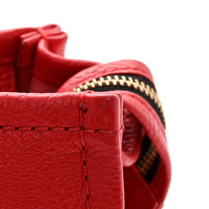 Marc Jacobs Grained Calfskin Small The Tote Bag True Red 16 of 18