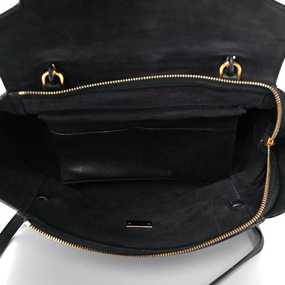 Celine Grained Calfskin Mini Belt Bag Black 4 of 9