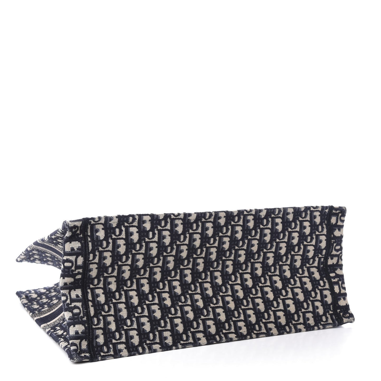 Oblique Book Tote Blue Multicolor