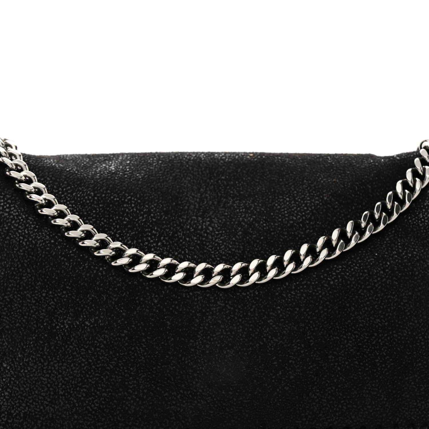 Stella McCartney STELLA MCCARTNEY Shaggy Deer Falabella Crossbody Bag Black 7 of 10