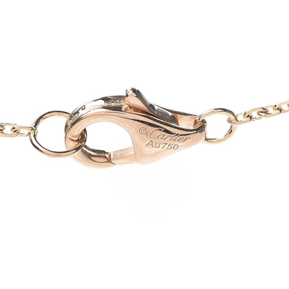 Cartier 18K Pink Yellow White Gold Diamond Trinity Pendant Necklace 5 of 7