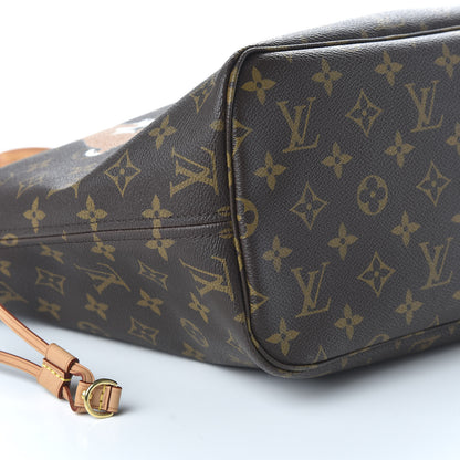 Louis Vuitton Monogram World Tour Neverfull MM 6 of 10