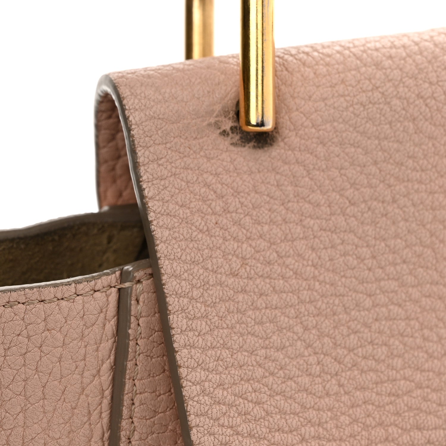 Chloe Grained Lambskin Drew Shoulder Bag Cement Pink 17 of 17