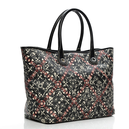 Chanel Coated Canvas Coco Tote Black 3 of 11