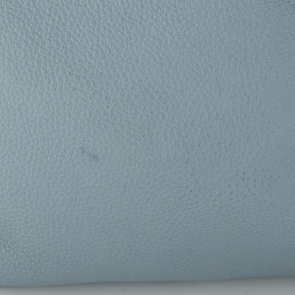 Hermes Taurillon Clemence Double Sens 36 Reversible Tote Bleu Lin Bleu Obscur 10 of 10