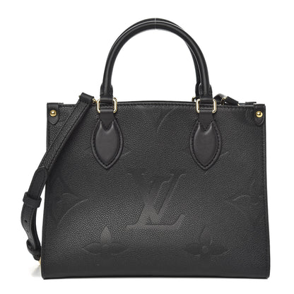 Louis Vuitton Empreinte Monogram Giant Onthego PM Black 1 of 7