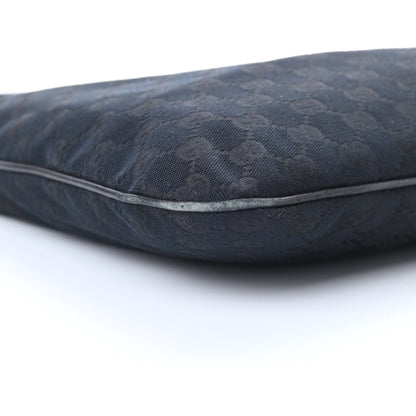 Gucci Monogram Medium New Britt Hobo Black 9 of 15