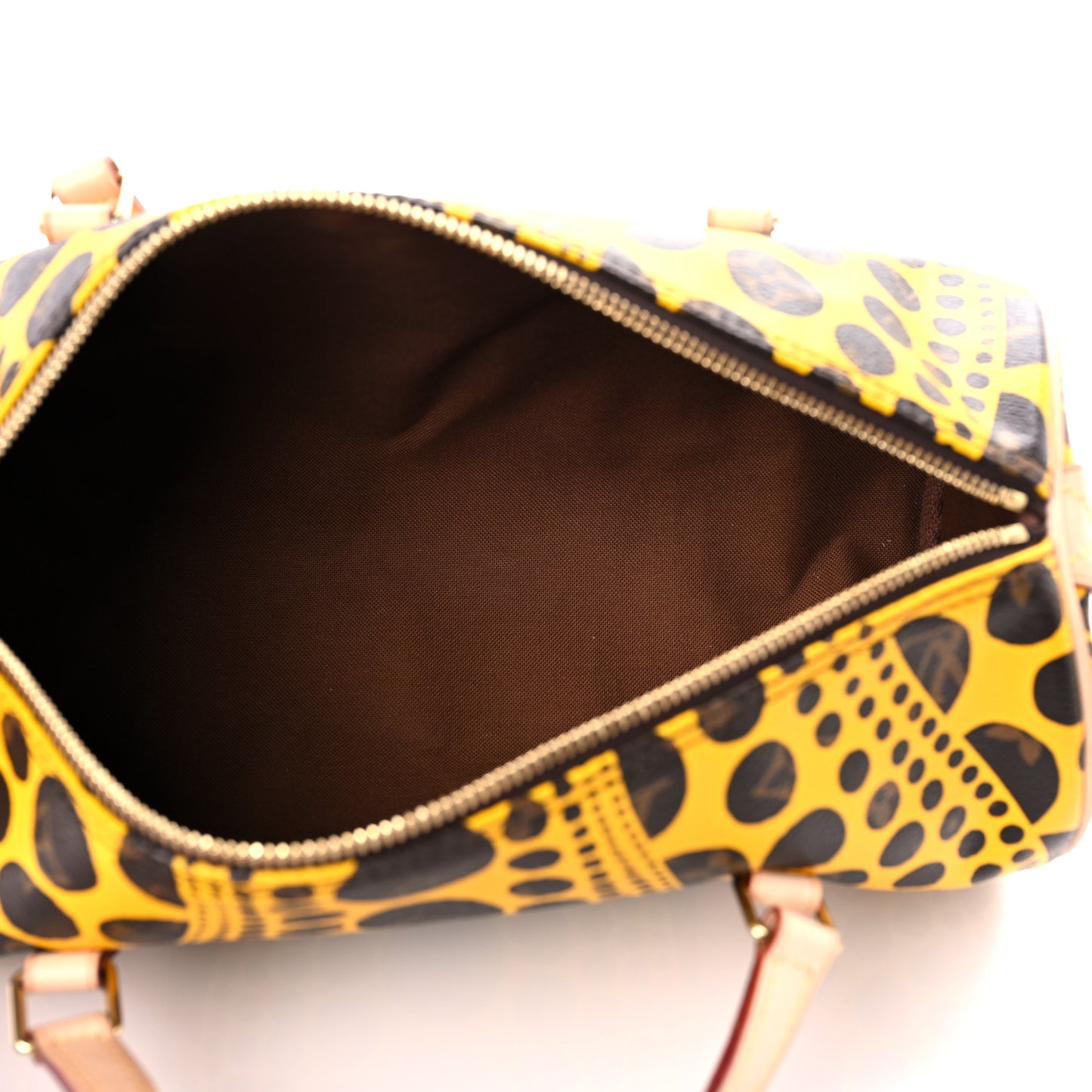 Monogram Kusama Pumpkin Dots Papillon 30 Yellow