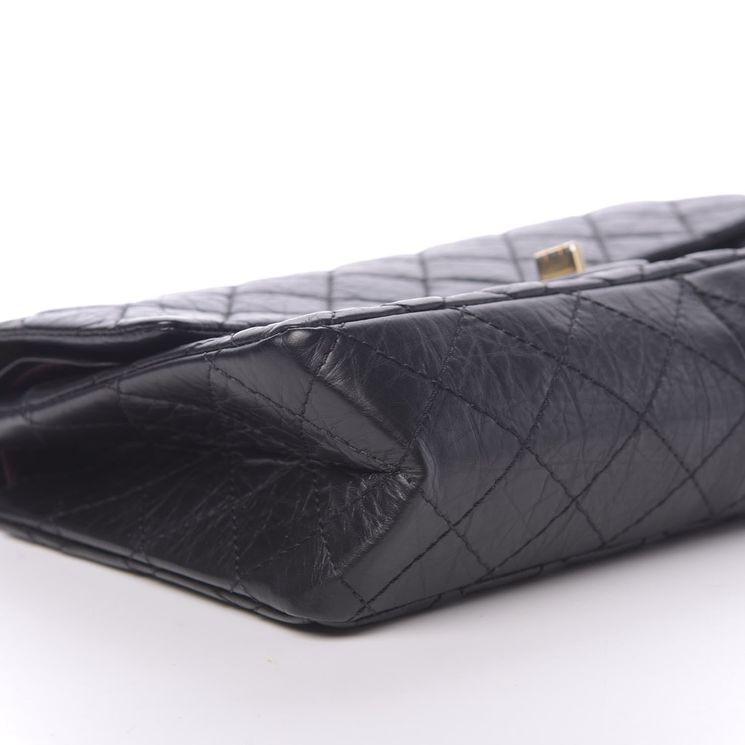 Chanel Aged Calfskin Quilted 2.55 Reissue 226 Flap Black 8 of 11