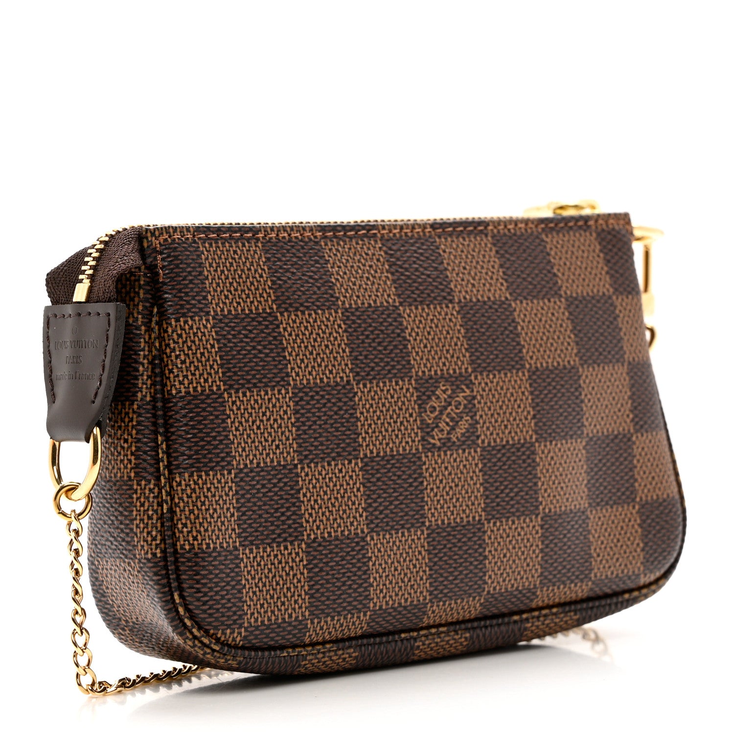 Louis Vuitton Damier Ebene Mini Pochette Accessories 3 of 7