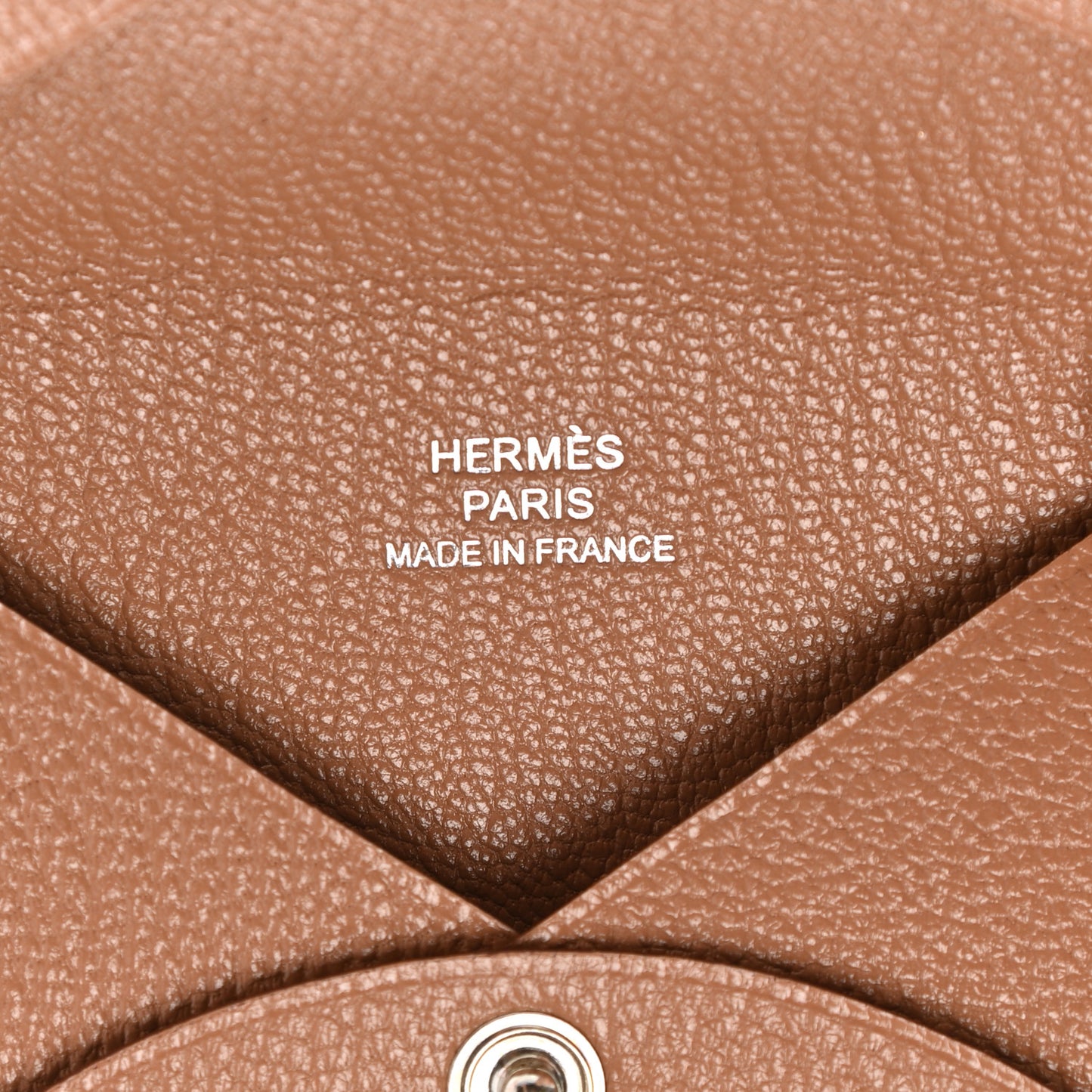 Chevre Mysore Calvi Card Case Quebracho