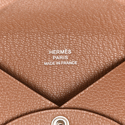 Hermes Chevre Mysore Calvi Card Case Quebracho 6 of 8