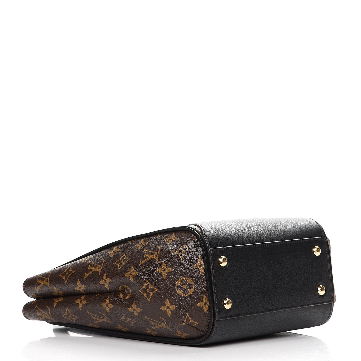 Calfskin Monogram Kimono Tote PM Black