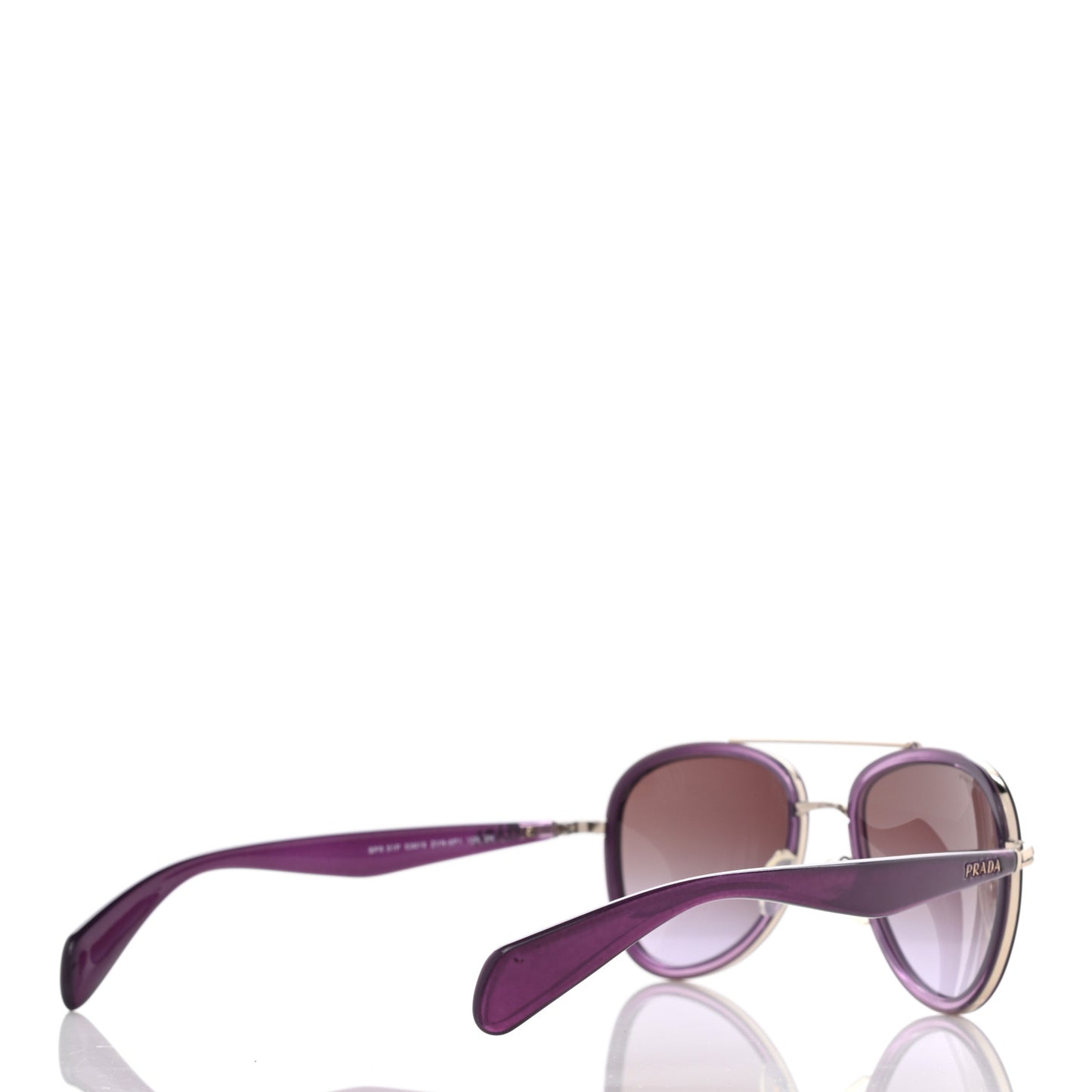 Aviator Sunglasses SPR51P Purple Gold