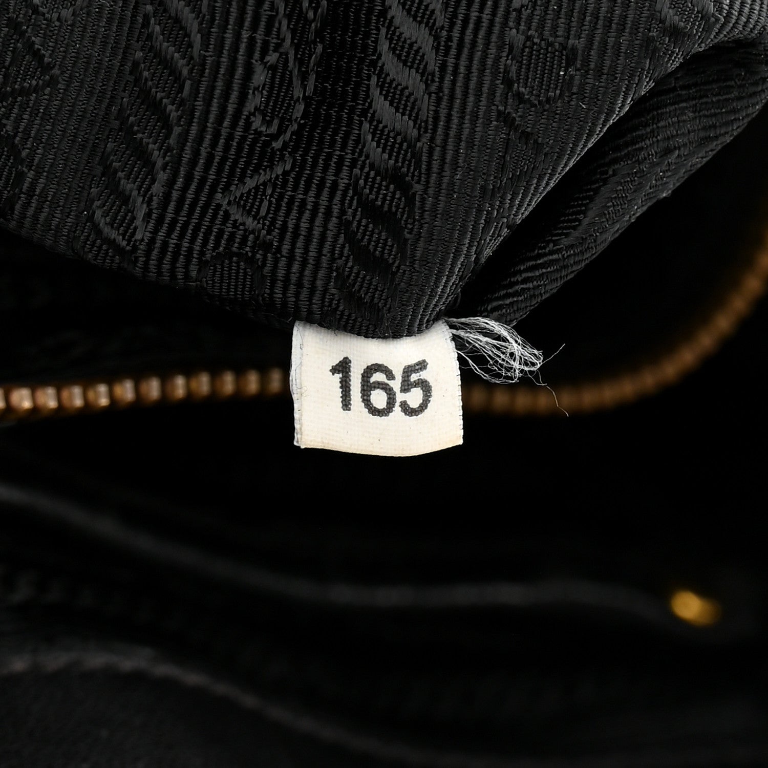 Prada Tessuto Nylon Nappa Braided Gaufre Shopping Satchel Black 7 of 12