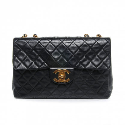 Chanel Lambskin XL Jumbo Flap Black 1 of 8
