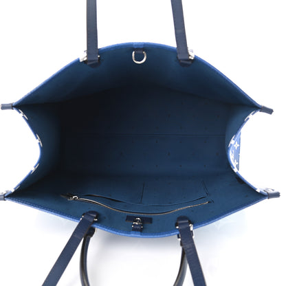 Louis Vuitton Monogram Escale Onthego GM Blue 5 of 9