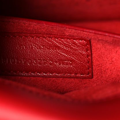 Saint Laurent Calfskin Medium Monogram Sunset Rouge Eros 8 of 11