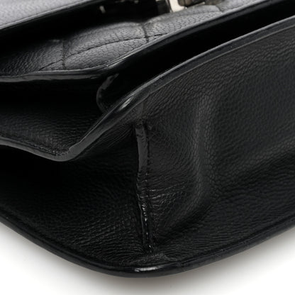 Chanel Caviar Quilted CC Box Flap Black 9 of 11