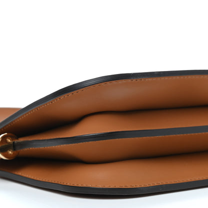 Fendi Vitello King Luxor Fendi Touch Shoulder Bag Caramello 9 of 10