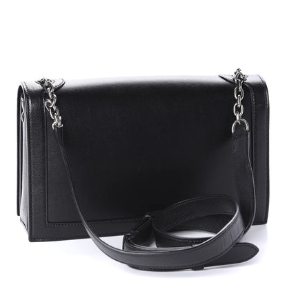Saint Laurent Calfskin Monogram Book Bag Black 3 of 11