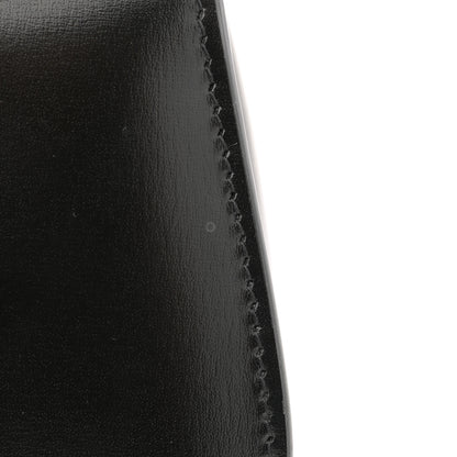 Gucci Boarded Dyana Lux Calfskin Web Monochrome Mini Bamboo 1947 Top Handle Bag Black 12 of 14