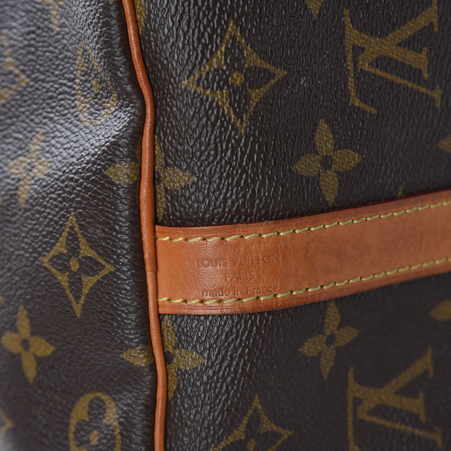 Monogram My LV Heritage Speedy Bandouliere 35 Blue Marine Rouge