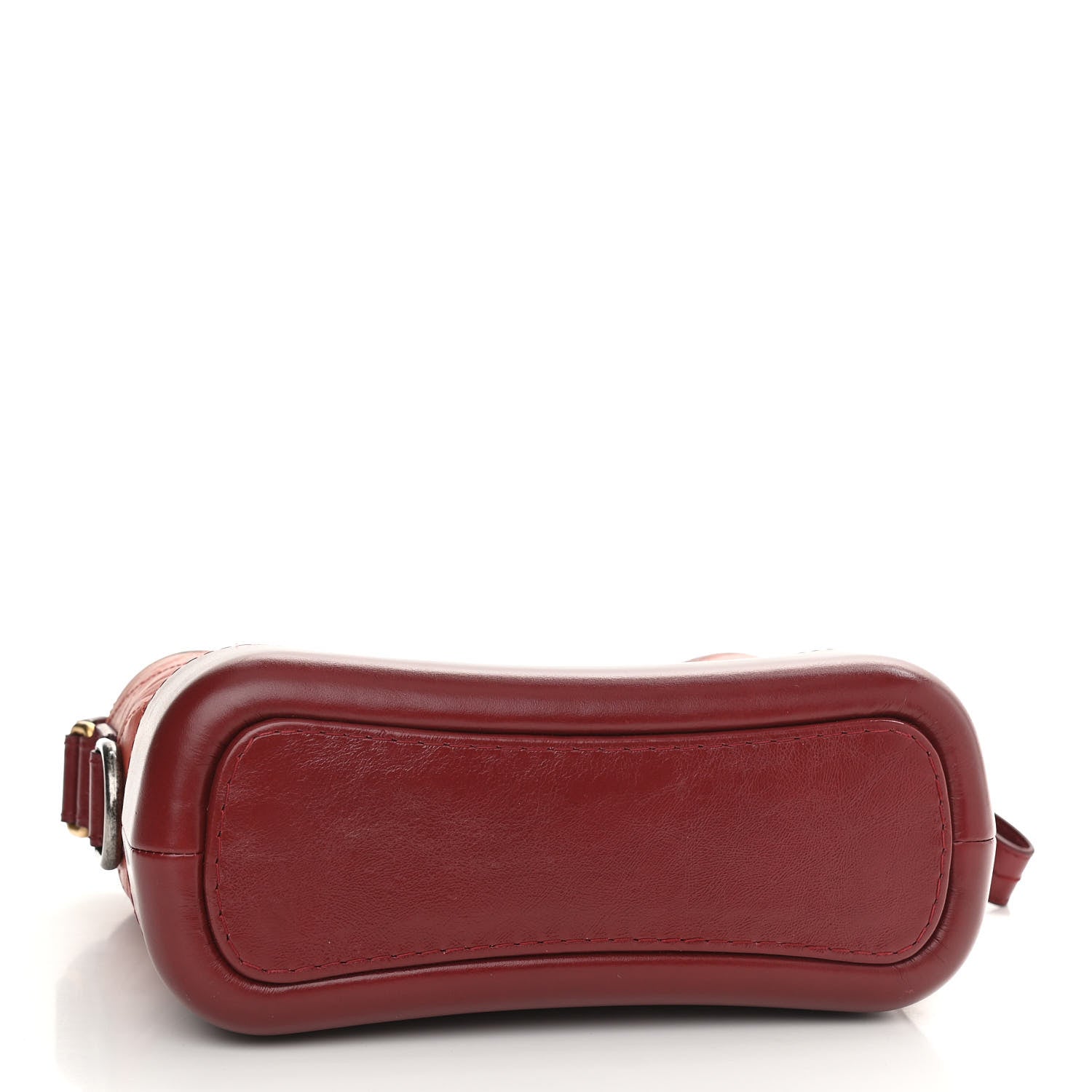 Chanel Aged Calfskin Quilted Small Gabrielle Hobo Red 4 of 11