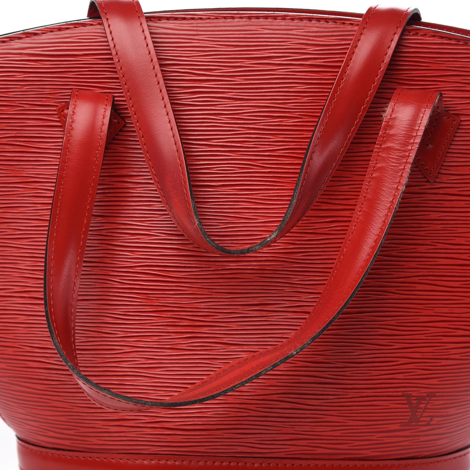 Louis Vuitton Epi Saint Jacques PM Castillan Red 10 of 12