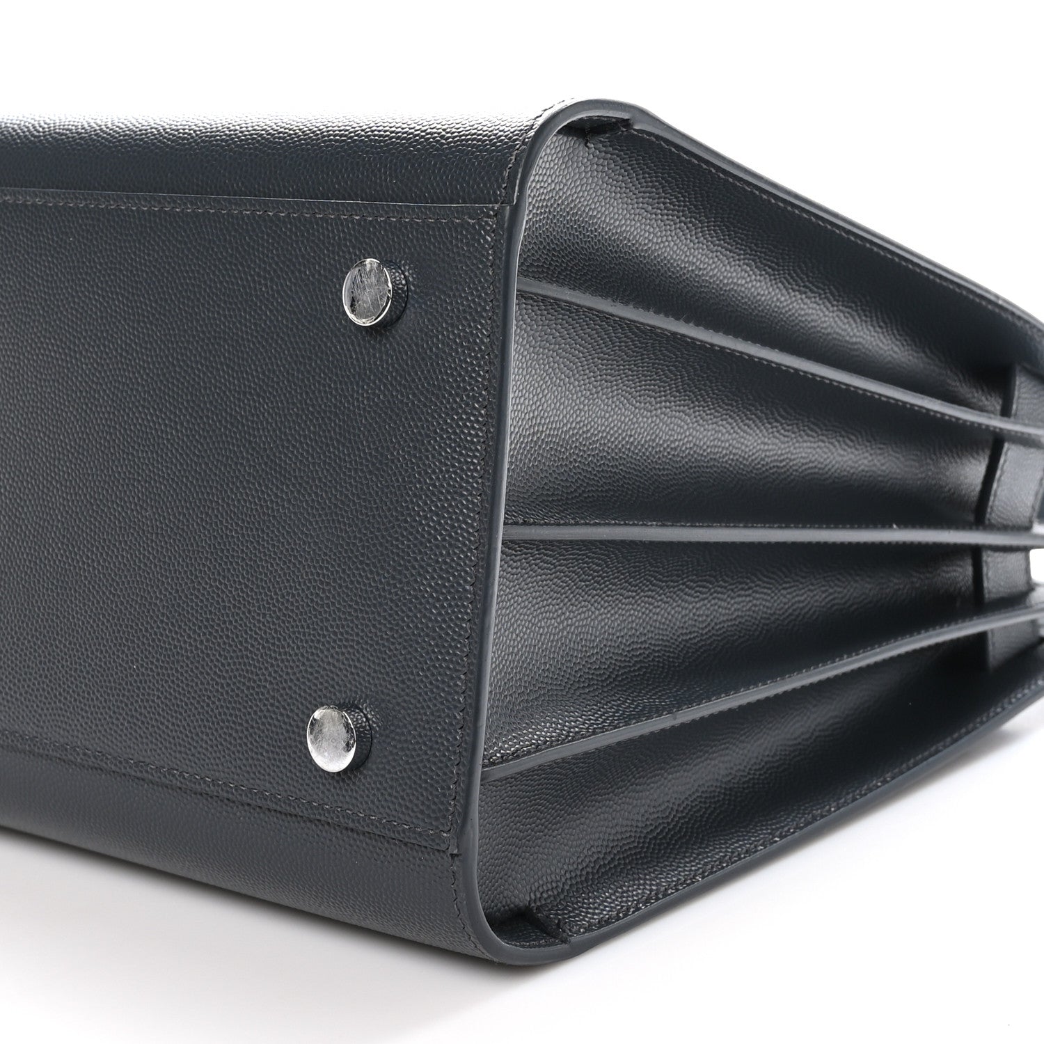 Saint Laurent Grain De Poudre Small Sac De Jour Dark Smog 9 of 9