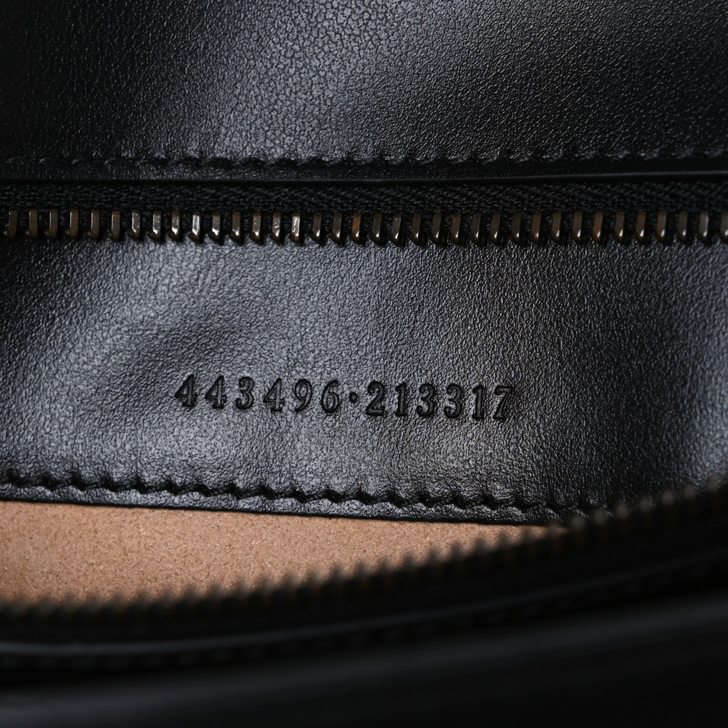 Gucci Calfskin Matelasse Medium GG Marmont Shoulder Bag Black 7 of 10
