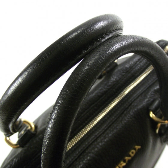 Prada Cervo Bauletto Black 6 of 12