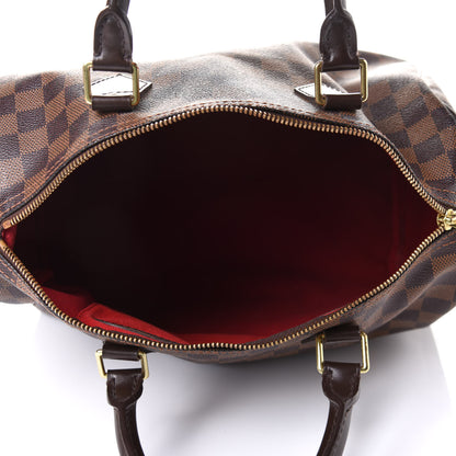 Louis Vuitton Damier Ebene Speedy 30 5 of 12