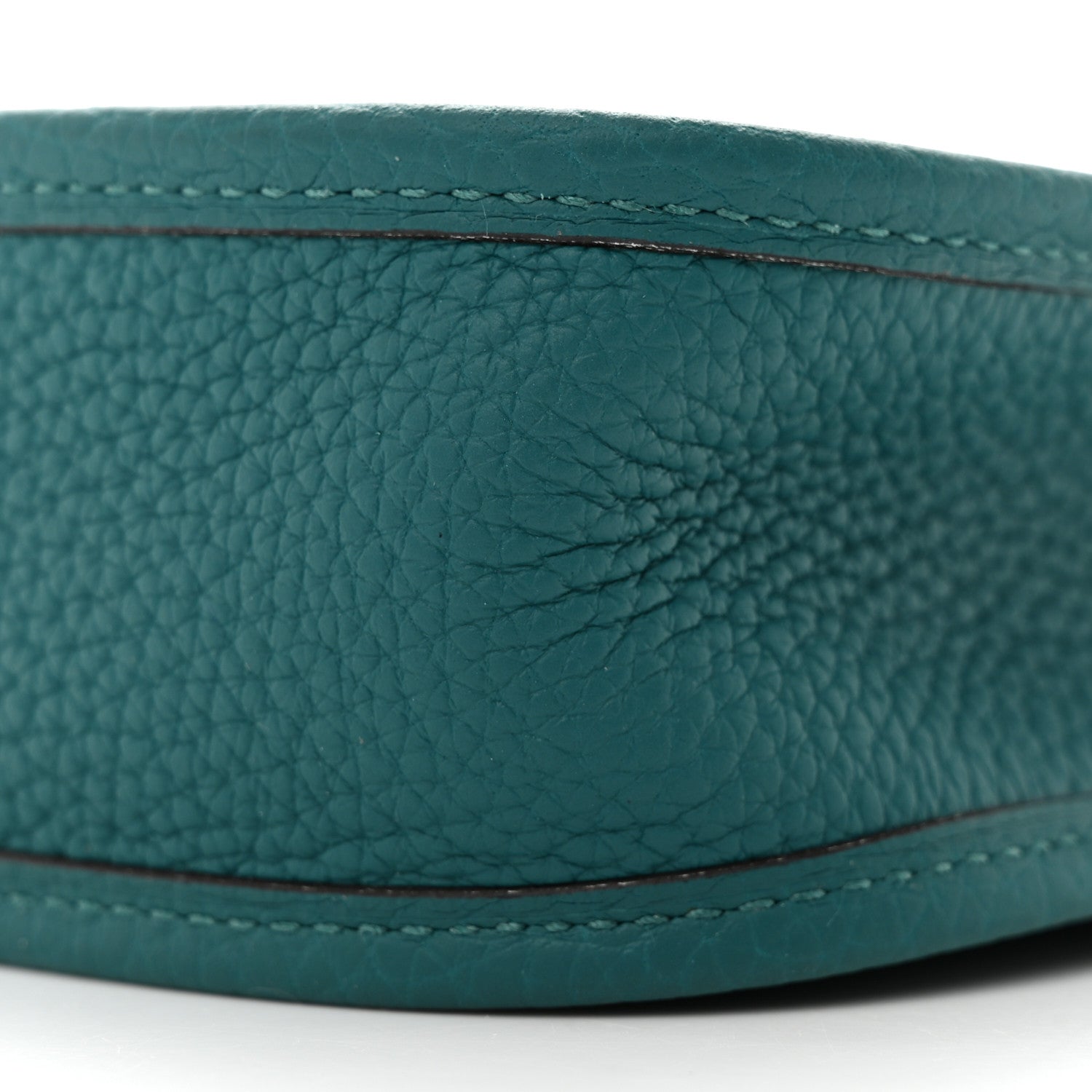Hermes Taurillon Clemence Evelyne TPM Vert Bosphore 10 of 11